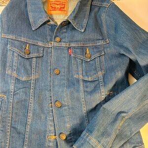 Levi's Blue Denim Trucker Jacket M